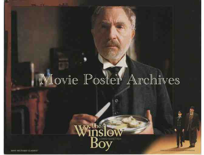 WINSLOW BOY, 1999, lobby card set, Nigel Hawthorne, Rebecca Pidgeon