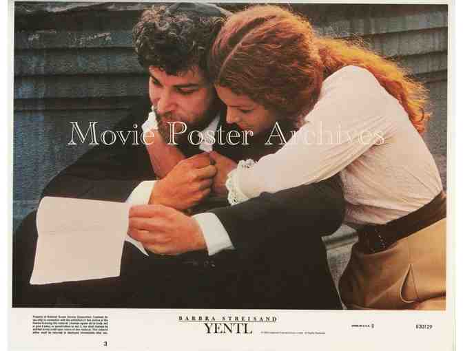 YENTL, 1983, lobby card set, Barbra Streisand, Mandy Patinkin, Amy Irving