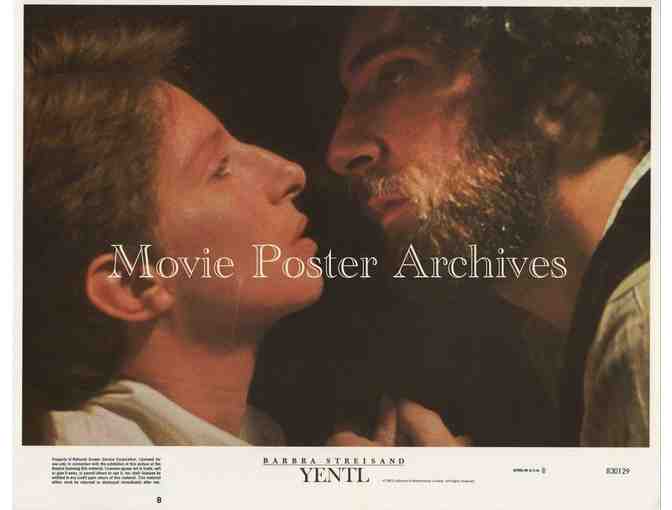 YENTL, 1983, lobby card set, Barbra Streisand, Mandy Patinkin, Amy Irving