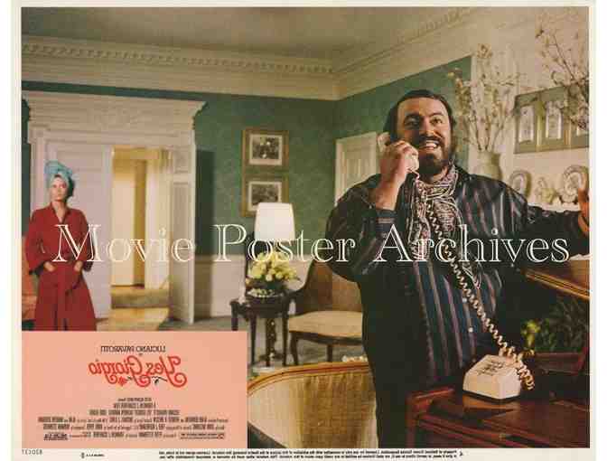 YES, GIORGIO, 1982, lobby card set, Luciano Pavarotti, Kathryn Harrold, Eddie Albert