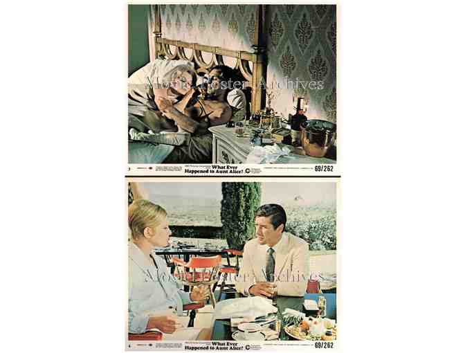 WHAT EVER HAPPENED TO AUNT ALICE?, 1969, mini lobby cards, Geraldine Page