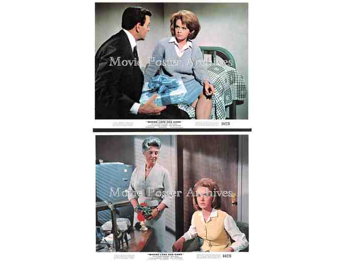 WHERE LOVE HAS GONE, 1964, mini lobby cards, Susan Hayward, Bette Davis
