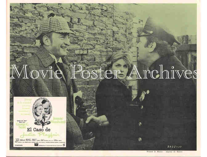 THEY MIGHT BE GIANTS, 1971, lobby card set, George C. Scott, Joanne Woodward