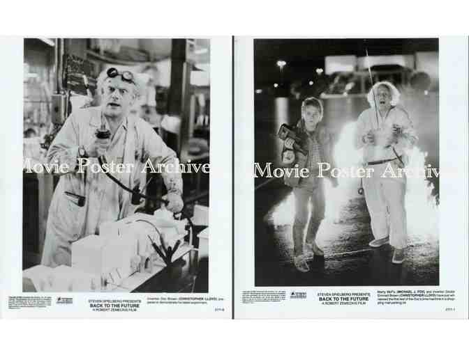 BACK TO THE FUTURE, 1985, movie stills, Michael J. Fox, Christopher Lloyd