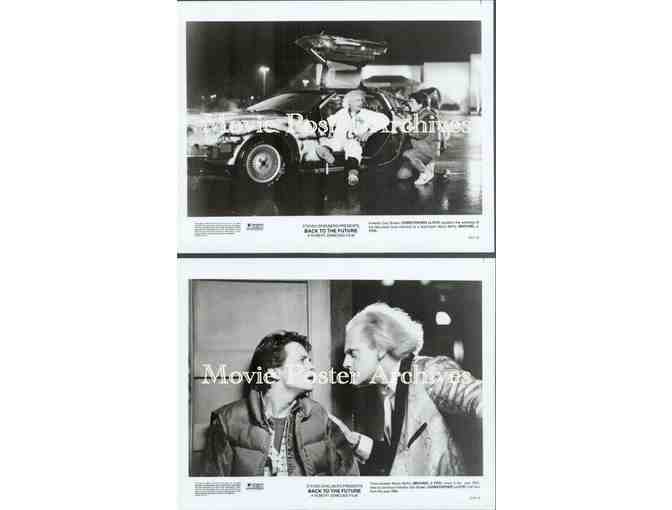 BACK TO THE FUTURE, 1985, movie stills, Michael J. Fox, Christopher Lloyd