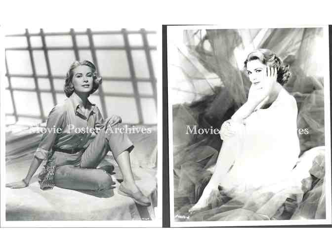 GRACE KELLY, group of classic celebrity portraits, stills or photos