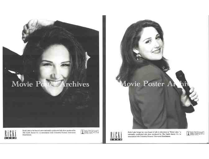 RICKI LAKE, group of classic celebrity portraits, stills or photos