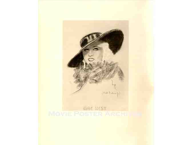 MAE WEST, celebrity photographs, dealers lot