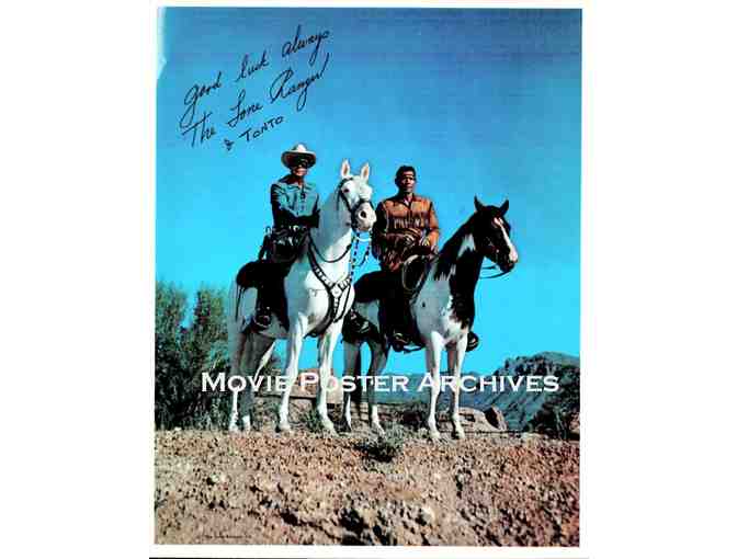 LONE RANGER AND TONTO, celebrity photographs, dealers lot