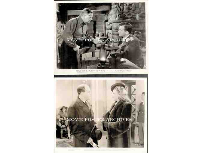 NORTHERN PURSUIT, 1943, movie stills, Errol Flynn, Julie Bishop, Gene Lockhart
