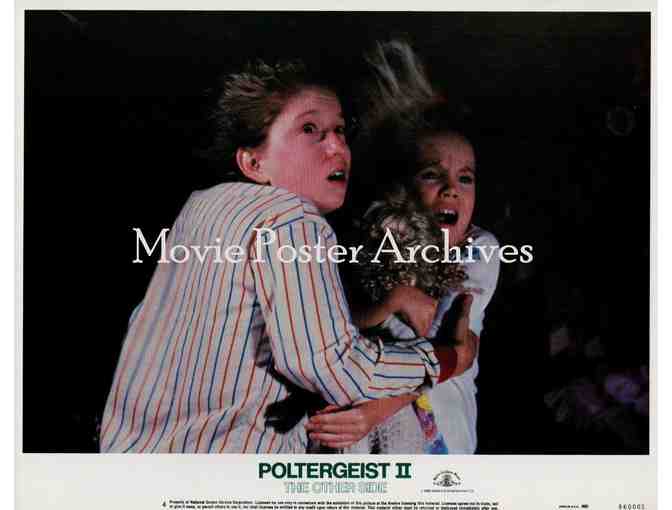 POLTERGEIST II, 1986, lobby cards, Jobeth Williams, Craig T. Nelson