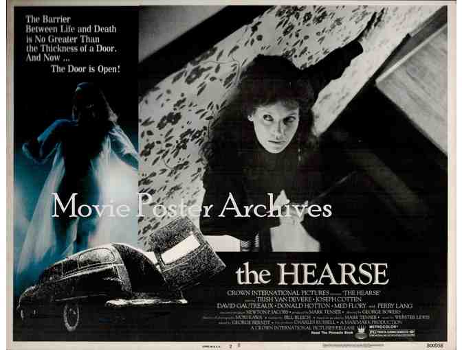 HEARSE, 1980, lobby cards, Trish Van Devere, Joseph Cotton