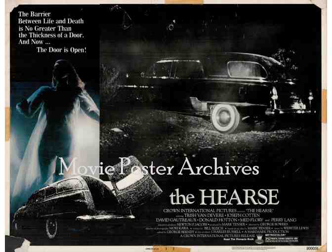 HEARSE, 1980, lobby cards, Trish Van Devere, Joseph Cotton