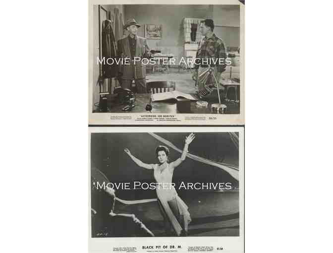 MOVIE STILL LOT 5, varying dates, movie stills, 8 different titles