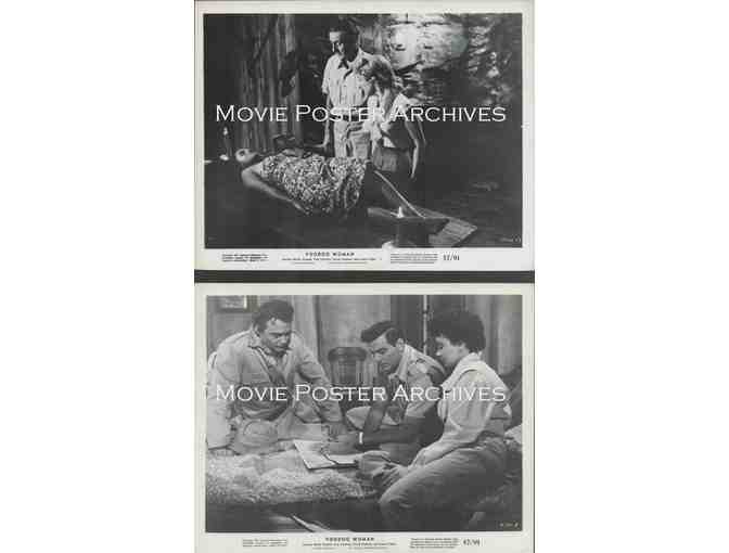 VOODOO WOMAN, 1957, movie stills, Group B, Marla English, Tom Conway