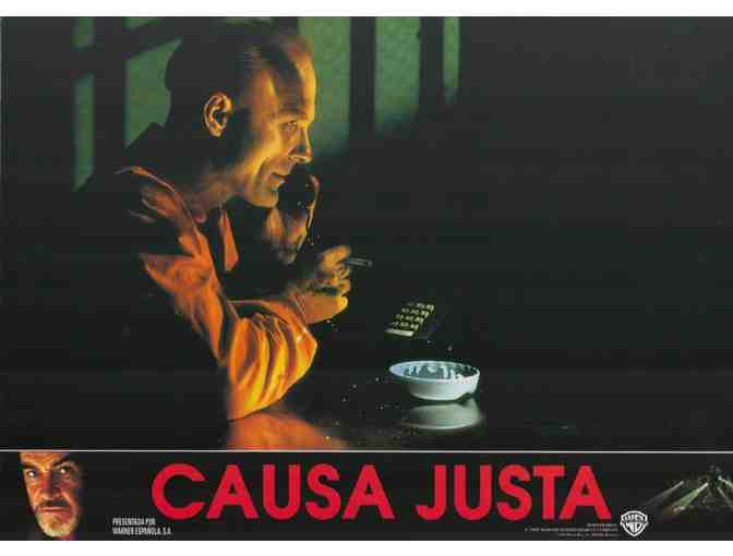 JUST CAUSE, 1995, Spanish lobby cards, Sean Connery, Laurence Fishburne