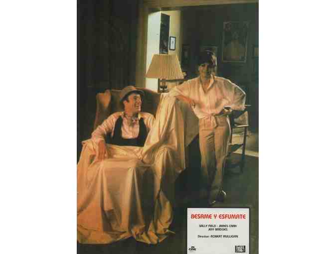 KISS ME GOODBYE, 1983, Spanish lobby cards, Sally Field, Jeff Bridges