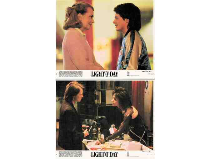 LIGHT OF DAY, 1987, mini lobby cards, Michael J. Fox, Gena Rowlands