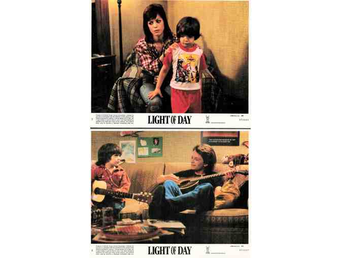 LIGHT OF DAY, 1987, mini lobby cards, Michael J. Fox, Gena Rowlands