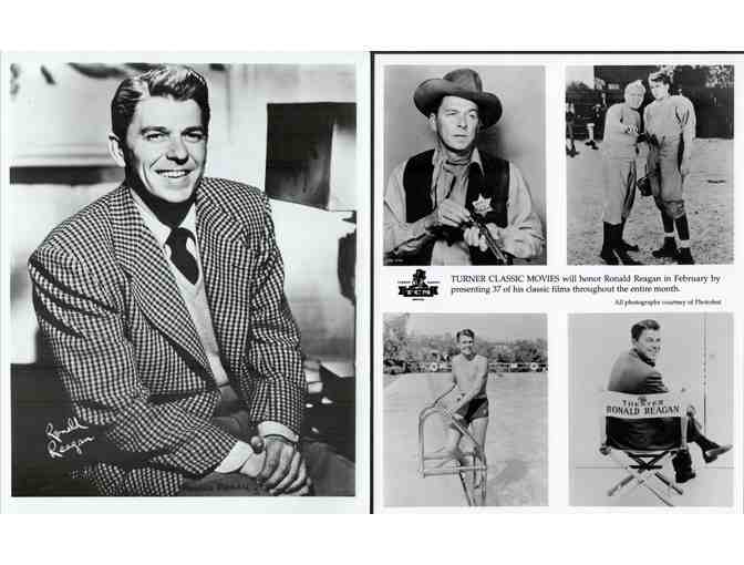 Ronald Reagan, group of classic celebrity portraits, stills or photos