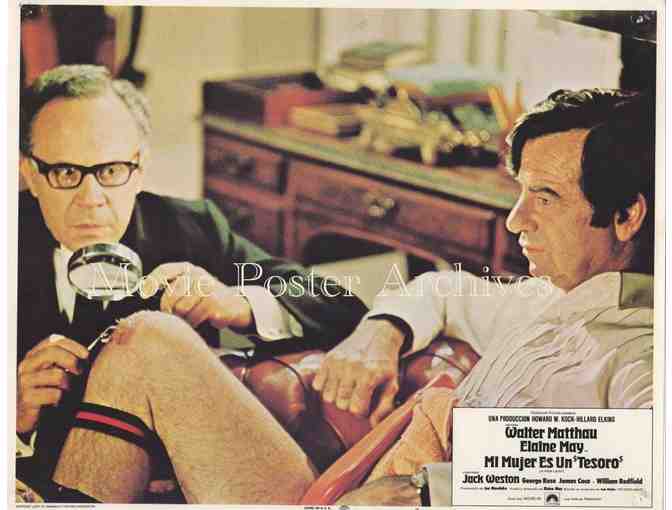 NEW LEAF, 1971, lobby card set, Walter Matthau, Jack Weston, James Coco, Elaine May.