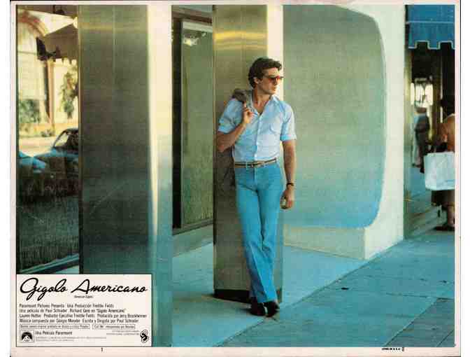 AMERICAN GIGOLO, 1980, lobby cards, Richard Gere, Lauren Hutton