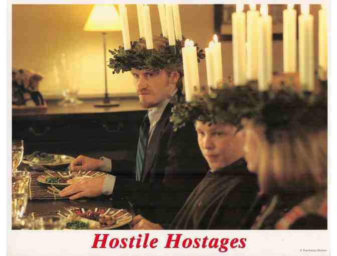 HOSTILE HOSTAGES, 1994, lobby cards, Denis Leary, Kevin Spacey