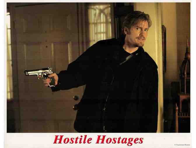 HOSTILE HOSTAGES, 1994, lobby cards, Denis Leary, Kevin Spacey
