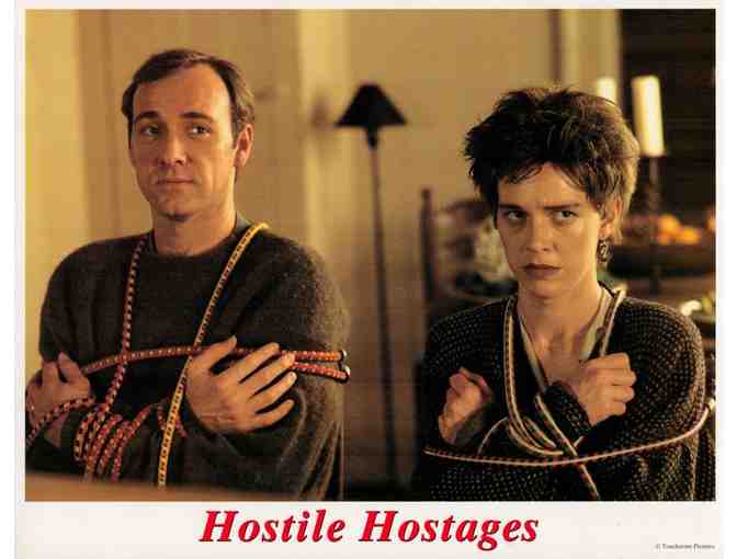 HOSTILE HOSTAGES, 1994, lobby cards, Denis Leary, Kevin Spacey