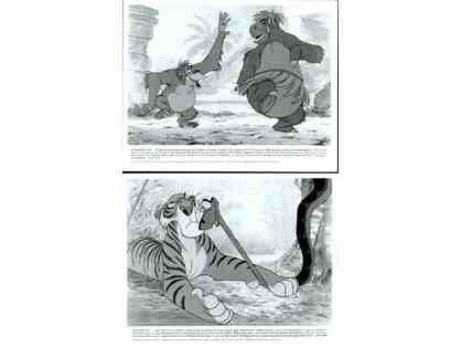 JUNGLE BOOK, 1967, movie stills, Walt Disney cartoon