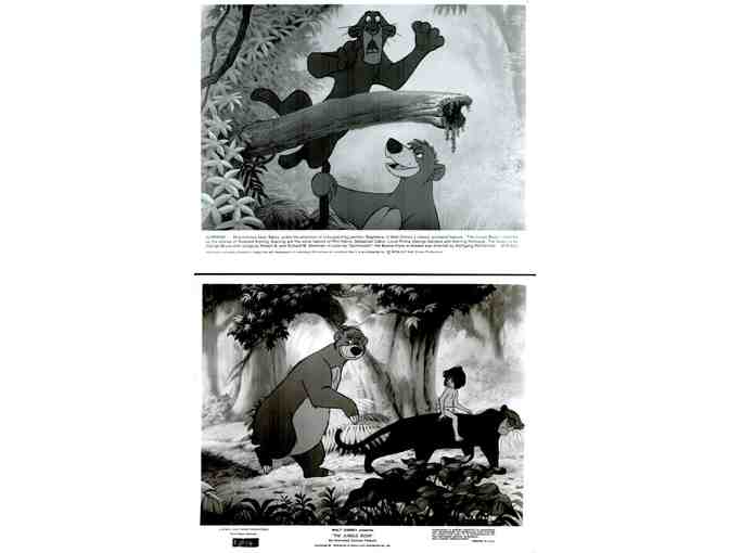 JUNGLE BOOK, 1967, movie stills, Walt Disney cartoon