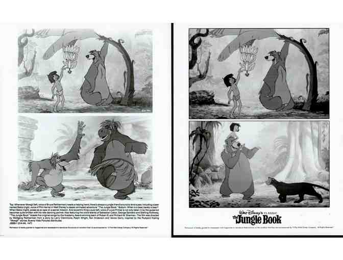 JUNGLE BOOK, 1967, movie stills, Walt Disney cartoon