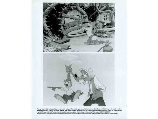 SONG OF THE SOUTH, 1946, movie stills, Walt Disney cartoon