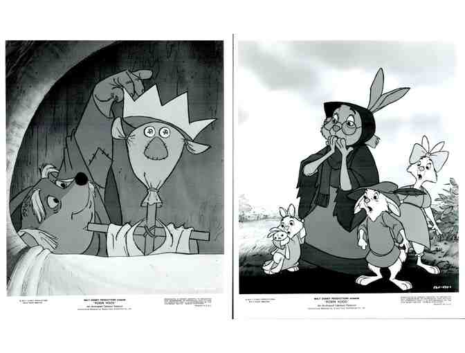 ROBIN HOOD, 1973, movie stills +, Walt Disney cartoon