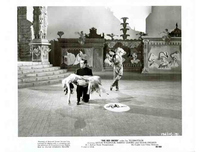 RED SHOES, 1949, movie stills, Anton Walbrook, Moira Shearer