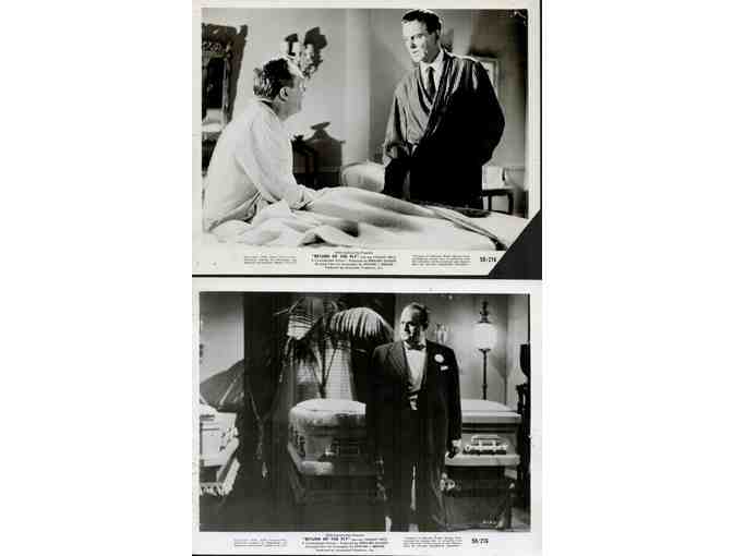 RETURN OF THE FLY, 1959, movie stills, Vincent Price, Brett Halsey