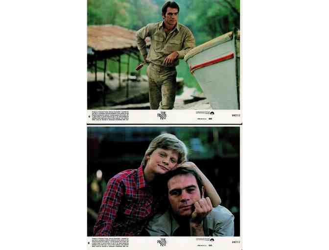 RIVER RAT, 1984, mini lobby cards, Tommy Lee Jones, Brian Dennehy