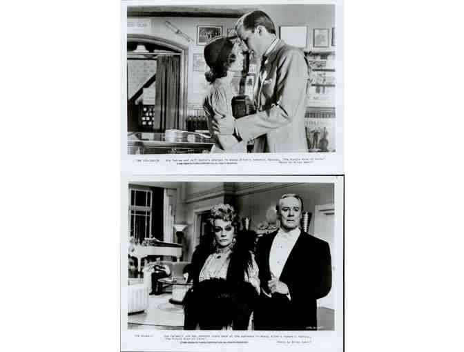 PURPLE ROSE OF CAIRO, 1985, cards and stills, Mia Farrow, Jeff Daniels