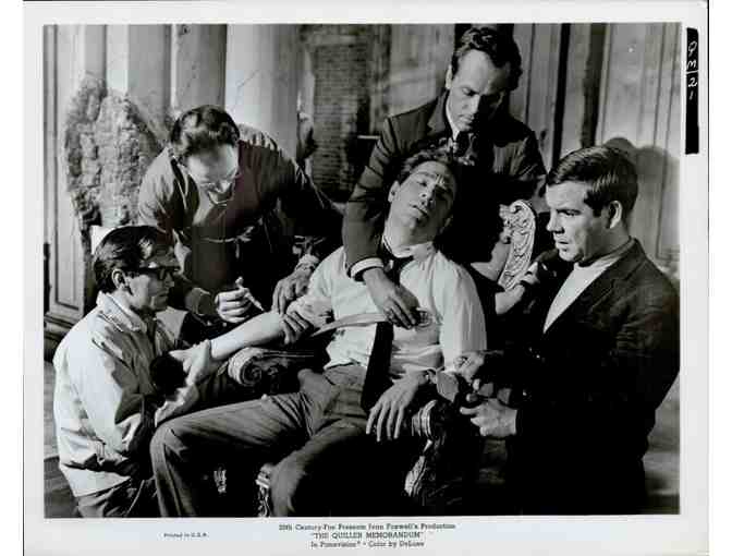 QUILLER MEMORANDUM, 1967, movie stills, George Segal, Alec Guinness