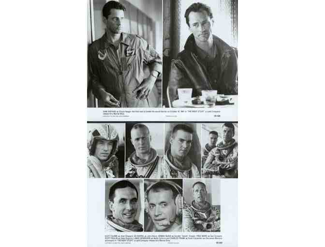 RIGHT STUFF, 1983, movie stills, collectors lot, Scott Glenn, Ed Harris