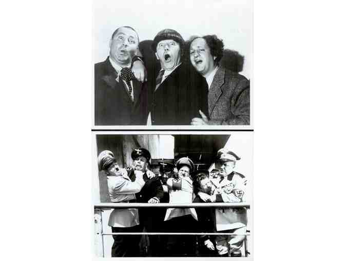 3 STOOGES, collectors lot Curly, Mo and Shemp Howard, Larry Fine.