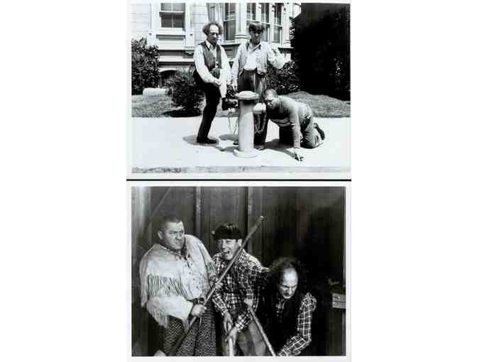 3 STOOGES, collectors lot Curly, Mo and Shemp Howard, Larry Fine.