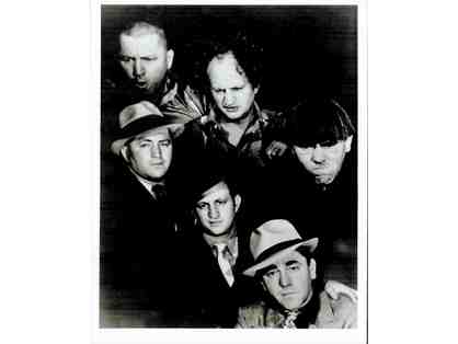 3 STOOGES, collectors lot Curly, Mo and Shemp Howard, Larry Fine.