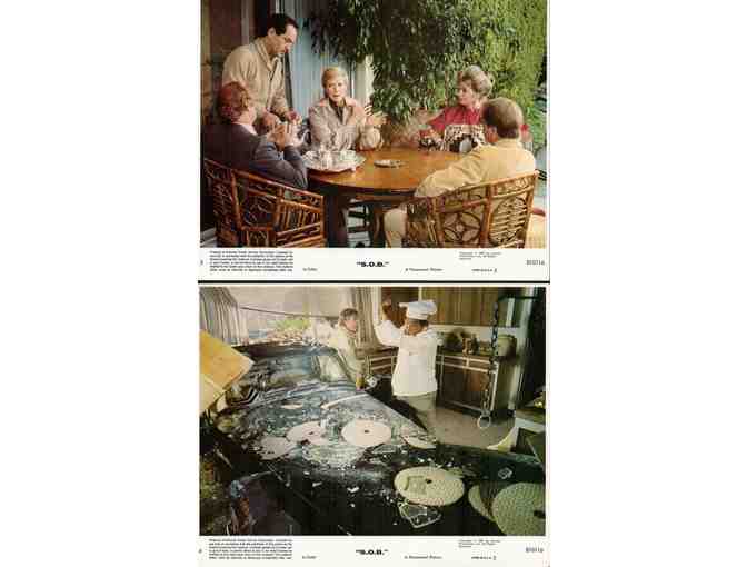 S.O.B., 1981, mini lobby cards, Julie Andrews, William Holden