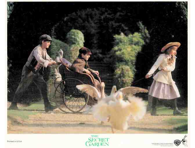 SECRET GARDEN, 1993, mini lobby cards, Maggie Smith, Kate Maberly