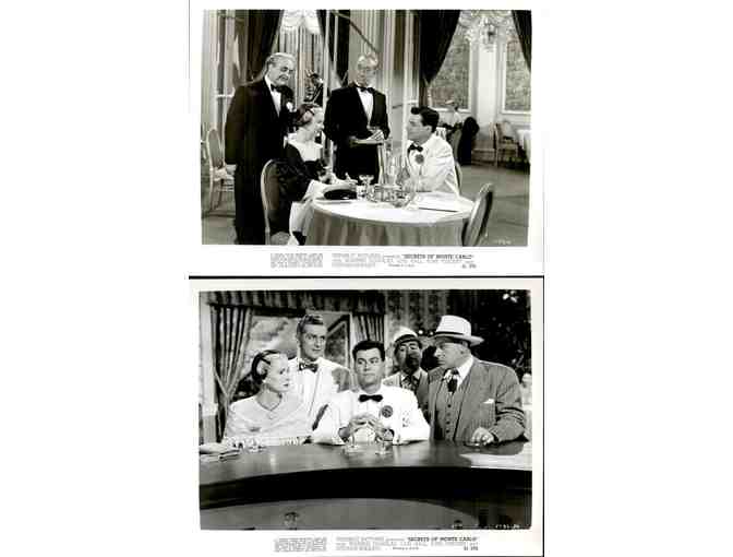 SECRETS OF MONTE CARLO, 1951, movie stills, collectors lot, Warren Douglas