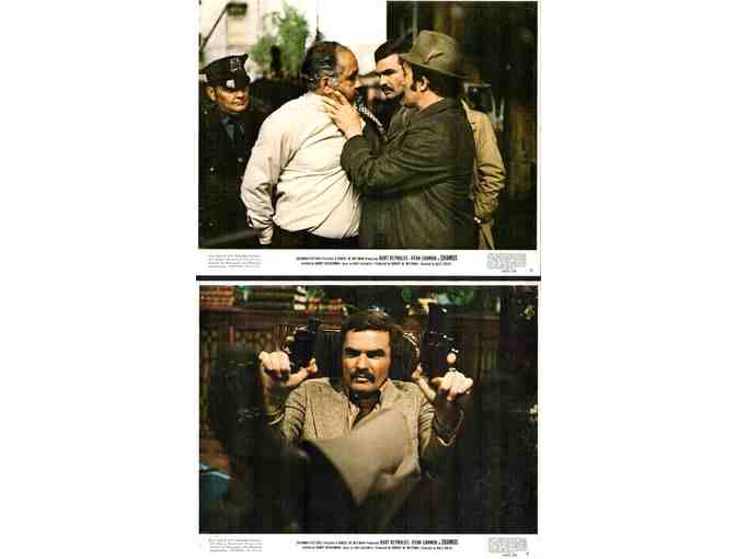 SHAMUS, 1973, mini lobby cards, Burt Reynolds, Dyan Cannon