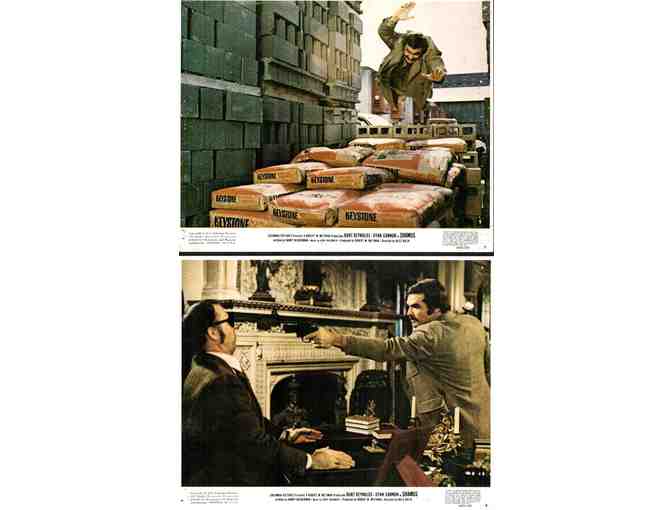 SHAMUS, 1973, mini lobby cards, Burt Reynolds, Dyan Cannon