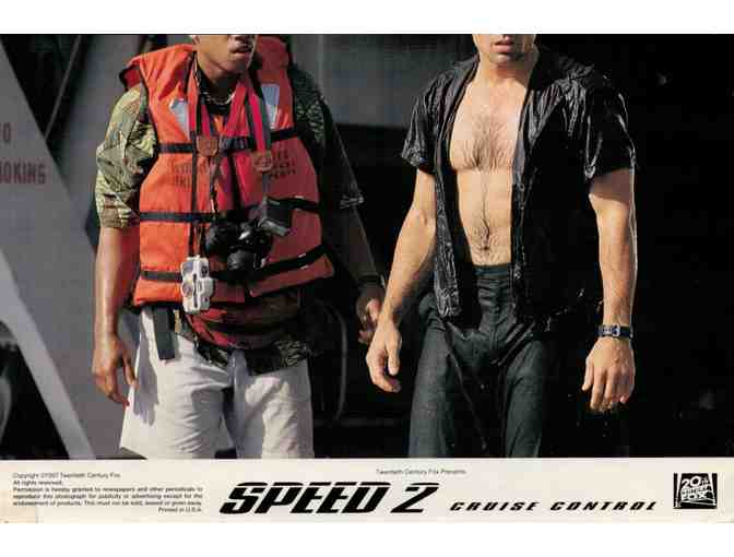 SPEED 2, 1997, mini lobby cards, Sandra Bullock, Jason Patric