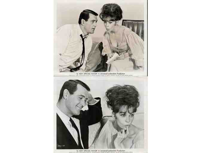 VERY SPECIAL FAVOR, 1965, movie stills, Rock Hudson, Leslie Caron